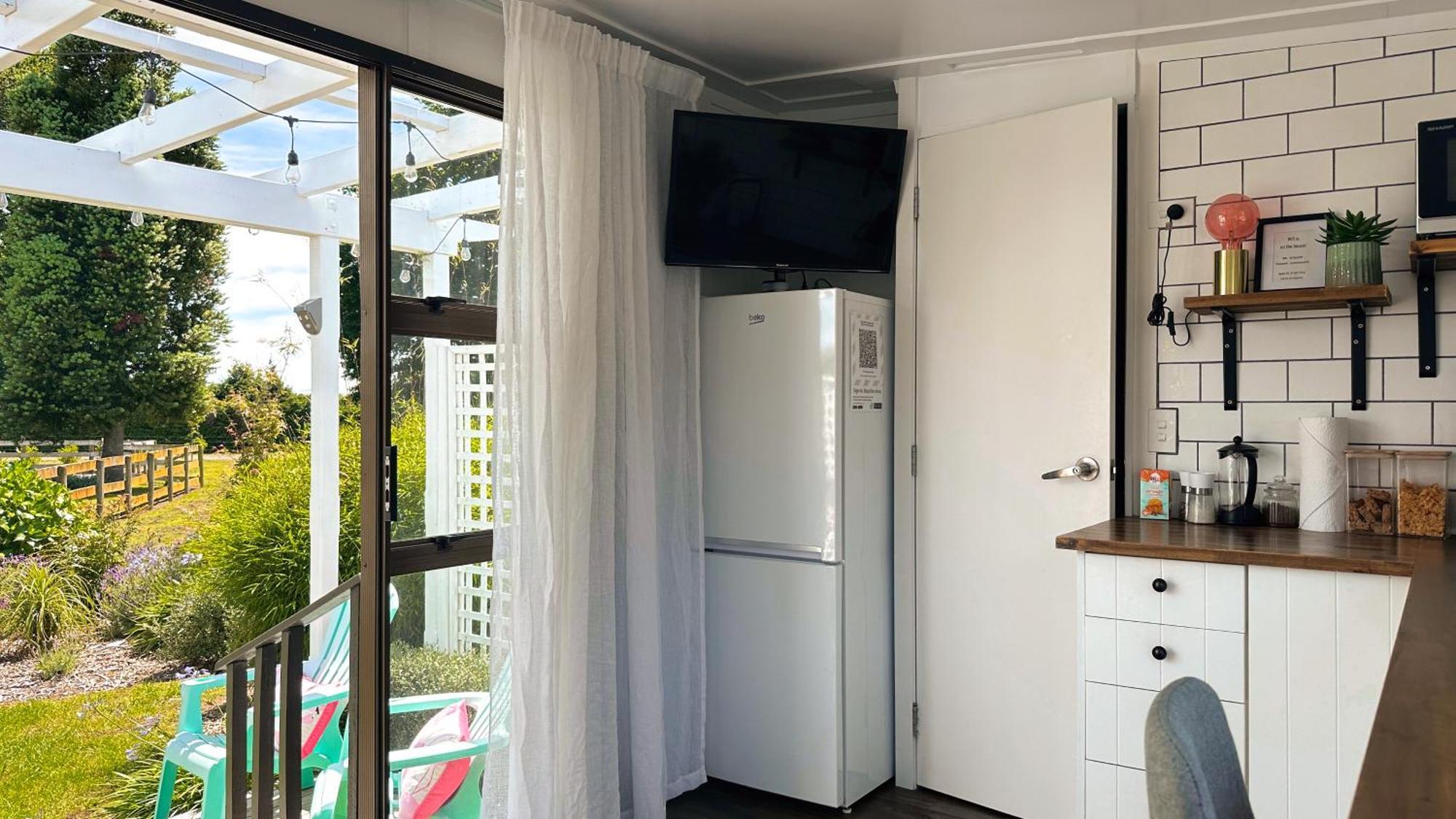 فيلا Rustling Oaks Nz Tropical Tiny House Tamahere المظهر الخارجي الصورة